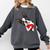 Boston Terrier Bostie Dog Kids Women Girls Comfort Colors Sweatshirt Pepper