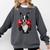 Boston Terrier Boxing Comfort Colors Sweatshirt Pepper