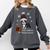 Boston Terrier Christmas T Shirt-Life Is Merrier Premium Tri-Blend Comfort Colors Sweatshirt Pepper