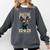 Boston Terrier Dad Boston Bull Bostie Dog Comfort Colors Sweatshirt Pepper