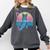 Boston Terrier Dad Retro Comfort Colors Sweatshirt Pepper