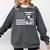 Boston Terrier Dog 4th Of July US American Flag Patriotic Comfort Colors Sweatshirt Pepper