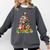 Boston Terrier Dog Christmas Tree Lights Xmas Pajama For Men Women Kids Comfort Colors Sweatshirt Pepper