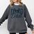 Boston Terrier Dog Dad Comfort Colors Sweatshirt Pepper