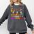 Boston Terrier Dog Halloween Christmas Hallothanksmas Men Women Kids Comfort Colors Sweatshirt Pepper