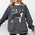 Boston Terrier Dog Mom Woman Women Comfort Colors Sweatshirt Pepper