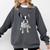 Boston Terrier Dog Motif Pet Art Boston Terrier Men Women Kids Comfort Colors Sweatshirt Pepper