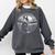 Boston Terrier Dog Nature Scene Graphic Art Men Women Girls Kids Comfort Colors Sweatshirt Pepper