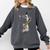 Boston Terrier Dog Graphic Pet Art Boston Terrier For Men Women Kids Comfort Colors Sweatshirt Pepper