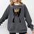 Boston Terrier Dog Wearing Crown For Men Women Girls Kids Comfort Colors Sweatshirt Pepper