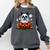 Boston Terrier Ghost Boo Halloween Kids Comfort Colors Sweatshirt Pepper