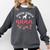 Boston Terrier Grandma Nana Dog Lover Christmas Comfort Colors Sweatshirt Pepper