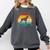Being a Boston Terrier Grandpa Is Ruff Boston Terrier Comfort Colors Sweatshirt Pepper
