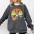 Boston Terrier Guitar Retro Comfort Colors Sweatshirt Pepper