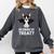 Boston Terrier Halloween Shirt Did Someone Say Treat Comfort Colors Sweatshirt Pepper