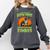 Boston Terrier Halloween Zombie American Gentleman Dog Lover Comfort Colors Sweatshirt Pepper