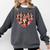 Boston Terrier Heart Valentine Boston Terrier Comfort Colors Sweatshirt Pepper