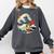 Boston Terrier Japanese Kanagawa Wave Surf Loyal Dog Men Women Kids Comfort Colors Sweatshirt Pepper