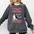 Boston Terrier Mom American Gentleman Dog Lover Mother's Day Comfort Colors Sweatshirt Pepper