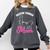 Boston Terrier Mom Comfort Colors Sweatshirt Pepper