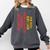 Boston Terrier Mom Dad Dog Lover Owner Women Men Comfort Colors Sweatshirt Pepper