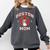 Boston Terrier Mom Dog Mother Comfort Colors Sweatshirt Pepper
