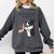 Boston Terrier Mom Dogs Mum Woman Comfort Colors Sweatshirt Pepper
