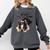 Boston Terrier Shirt I Didn't Fart My Butt Blew You A Kiss Comfort Colors Sweatshirt Pepper