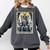 Boston Terrier Tarot Card Dog Comfort Colors Sweatshirt Pepper