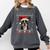 Boston Terrier Ugly Christmas Sweater Xmas For Adults Kids Comfort Colors Sweatshirt Pepper