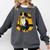 Boston Terrier s Mid-Century Modern Art s Street Grunge Comfort Colors Sweatshirt Pepper