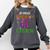 My Broom Broke So Now I Teach Teacher Witch Halloween Comfort Colors Sweatshirt Pepper