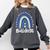 Bulldogs School Mascot Rainbow Teacher Lover Comfort Colors Sweatshirt Pepper Bulldogs School Mascot Rainbow Teacher Lover Comfort Colors Sweatshirt Pepper