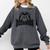 Bulldogs Teacher Student School Sports Fan Team Spirit Comfort Colors Sweatshirt Pepper