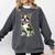 Camo Boston Terrier Pet Owner Camouflage Dog Lover Comfort Colors Sweatshirt Pepper