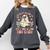 You Can't Scare Me Im A 2nd-Grade Boo Crew Teacher Halloween Comfort Colors Sweatshirt Pepper