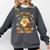 You Can't Scare Me I'm A School Teachers Assistant Halloween Comfort Colors Sweatshirt Pepper