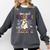 You Can't Scare Me I'm A Teacher Halloween Costume Comfort Colors Sweatshirt Pepper