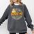 You Can't Scare Me I Teach 2nd Grade Teacher Halloween Ghost Comfort Colors Sweatshirt Pepper