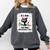 Cat It's Fine I'm Fine Everything Is Fine Teacher Life Comfort Colors Sweatshirt Pepper