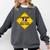 Caution Sign Boston Terrier Dog Bostie Puppy Comfort Colors Sweatshirt Pepper
