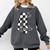 Checkered Fourth Grade Back To School Teachers Students Comfort Colors Sweatshirt Pepper Checkered Fourth Grade Back To School Teachers Students Comfort Colors Sweatshirt Pepper