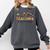 Christian Teacher Teaching Is My Ministry Faith Bible Verse Comfort Colors Sweatshirt Pepper