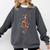 Christmas Musical Note Music Lover Teacher Sing Carols Jesus Comfort Colors Sweatshirt Pepper