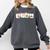 Christmas Santa Special Education SPED Teacher Xmas PJ Comfort Colors Sweatshirt Pepper
