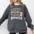Coffee Gives Me Teacher Powers Teacher Comfort Colors Sweatshirt Pepper