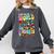 Color The World With Kindness Teacher Back To School Comfort Colors Sweatshirt Pepper Color The World With Kindness Teacher Back To School Comfort Colors Sweatshirt Pepper