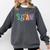 Colorful Steam Letters For Steam Program Teacher And Student Comfort Colors Sweatshirt Pepper Colorful Steam Letters For Steam Program Teacher And Student Comfort Colors Sweatshirt Pepper