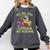 All The Cool Dragons Are Reading Dragon Teacher Comfort Colors Sweatshirt Pepper