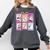 Coquette Bow Spooky Teacher Ghost Halloween Trick Or Teach Comfort Colors Sweatshirt Pepper Coquette Bow Spooky Teacher Ghost Halloween Trick Or Teach Comfort Colors Sweatshirt Pepper